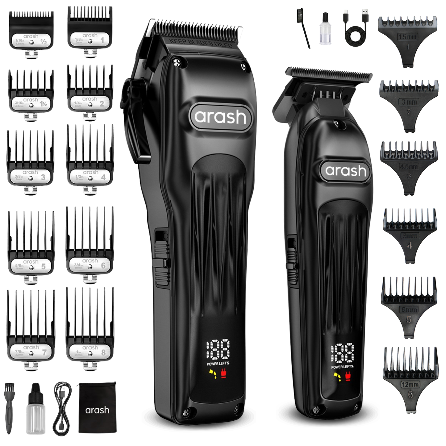 arash® Professionele Tondeuse Pro Set