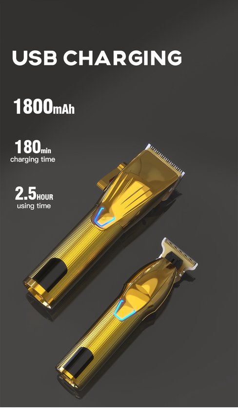 arash® Professionele Draadloze Baardtrimmer & Tondeuse voor mannen