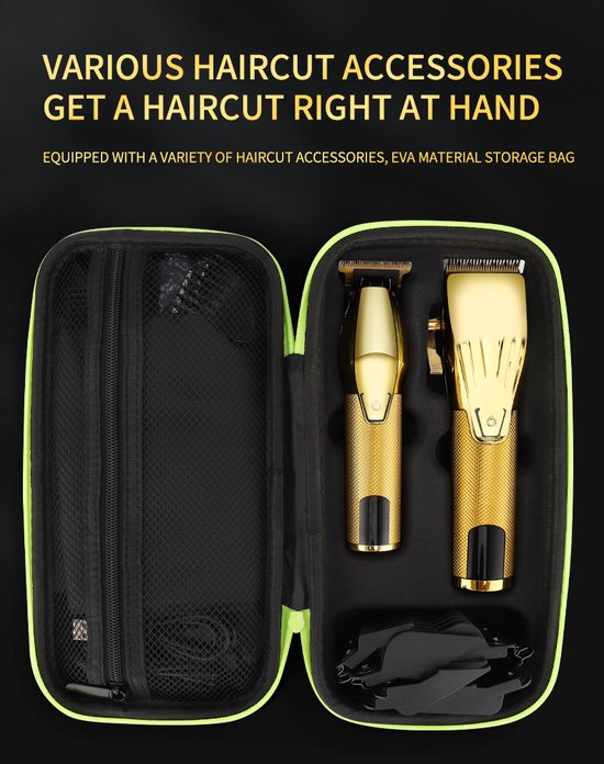 arash® Professionele Draadloze Baardtrimmer & Tondeuse voor mannen