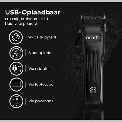 arash® Professionele Draadloze Tondeuse