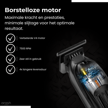 arash® Professionele Tondeuse Pro Set