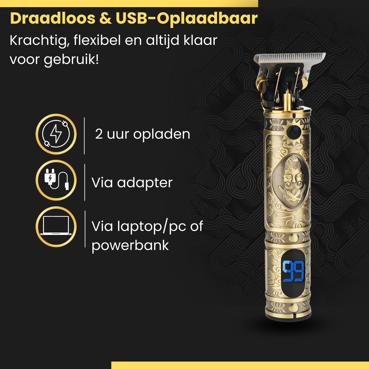 arash® Professionele Tondeuse Mannen