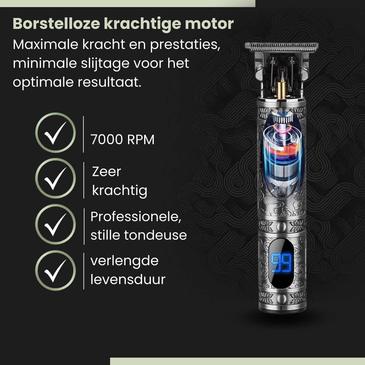 arash® Tondeuse Mannen