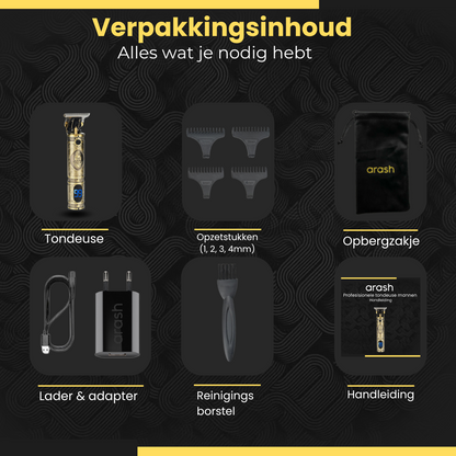 arash® Professionele Tondeuse Mannen