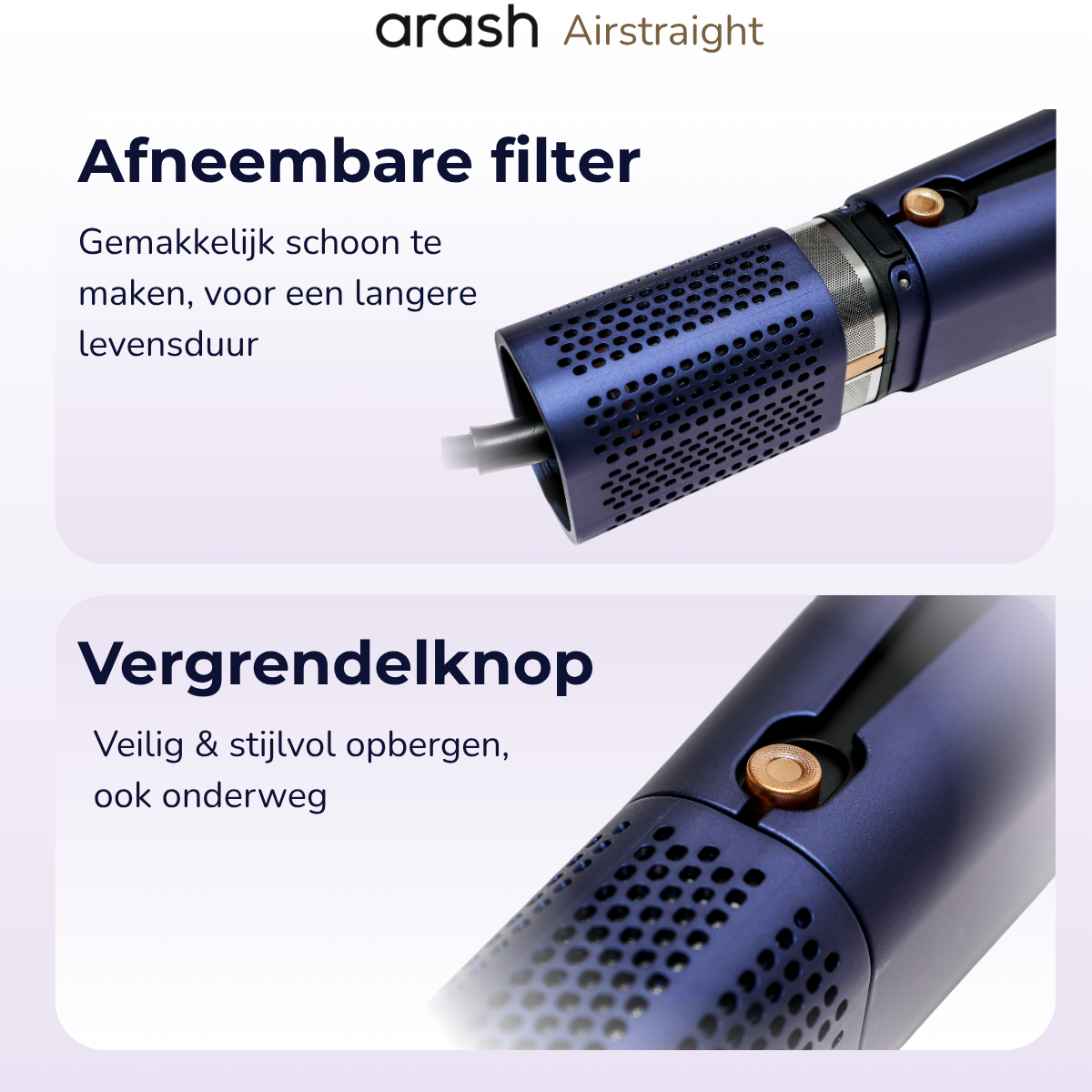 arash® airstraight Stijltang