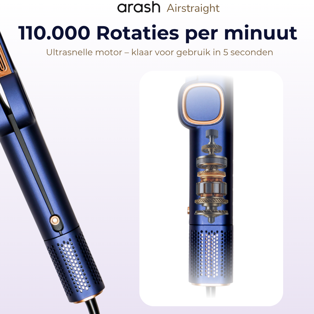 arash® airstraight Stijltang