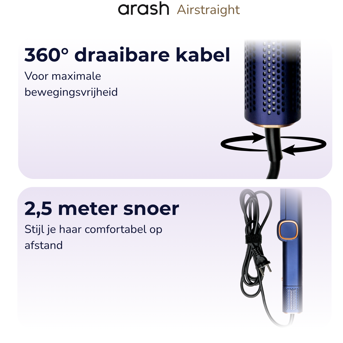 arash® airstraight Stijltang